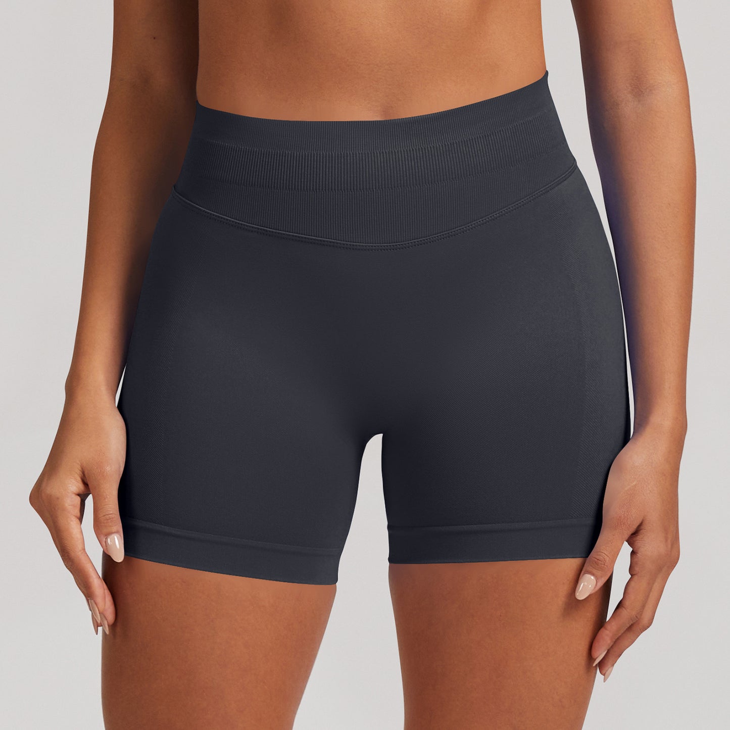 Seamless Butt-Lifting Yoga Shorts High Elastic Sports Fitness Shorts