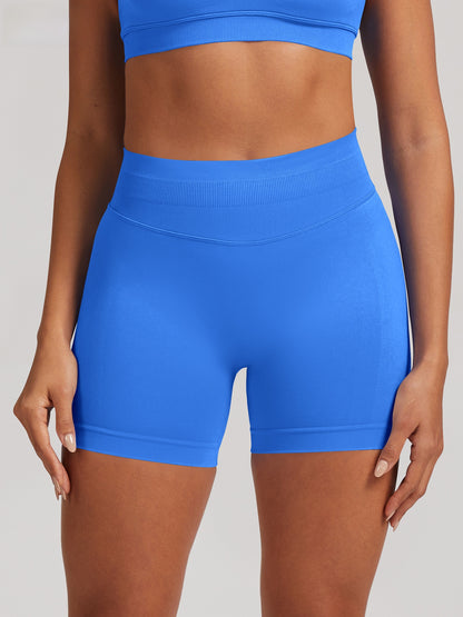 Seamless Butt-Lifting Yoga Shorts High Elastic Sports Fitness Shorts
