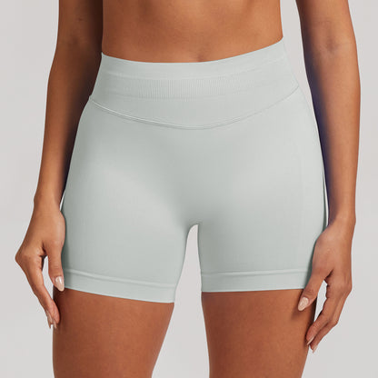 Seamless Butt-Lifting Yoga Shorts High Elastic Sports Fitness Shorts