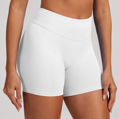 Seamless Butt-Lifting Yoga Shorts High Elastic Sports Fitness Shorts