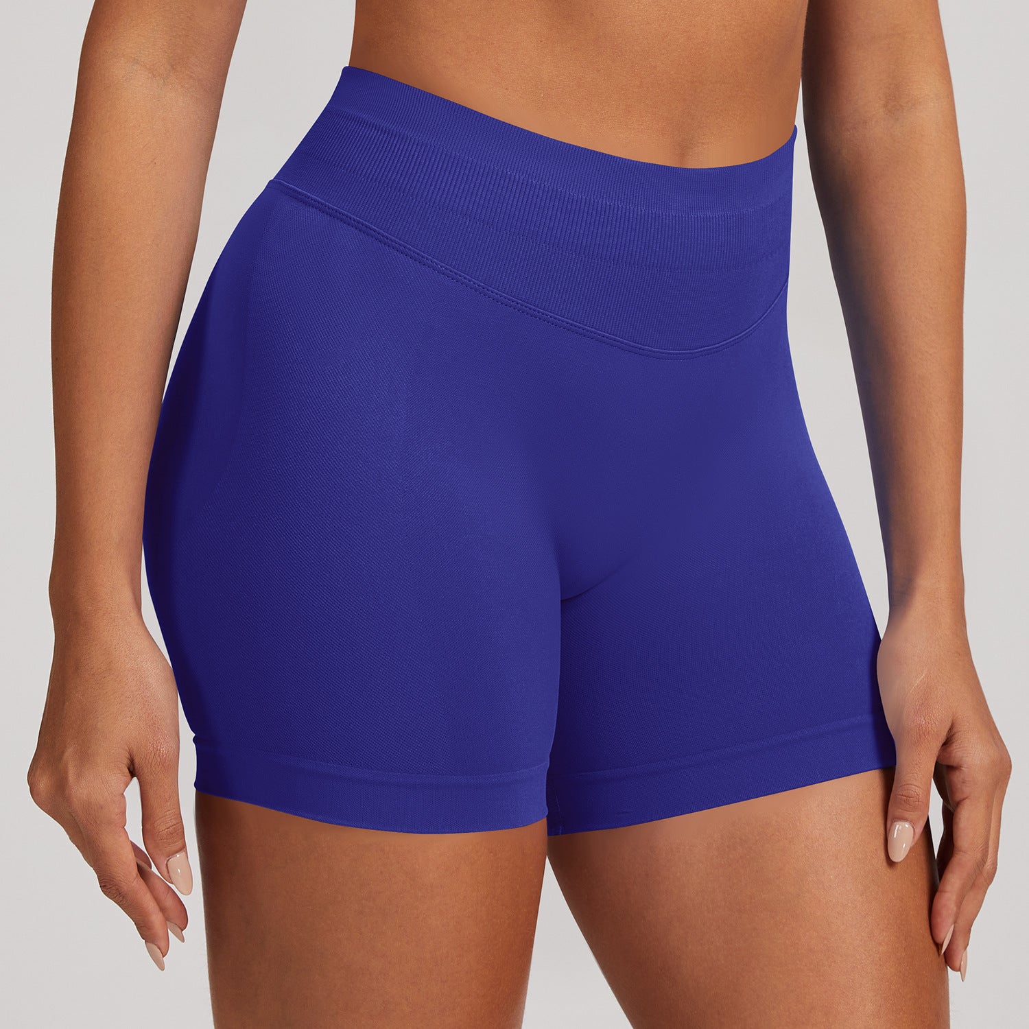 Seamless Butt-Lifting Yoga Shorts High Elastic Sports Fitness Shorts