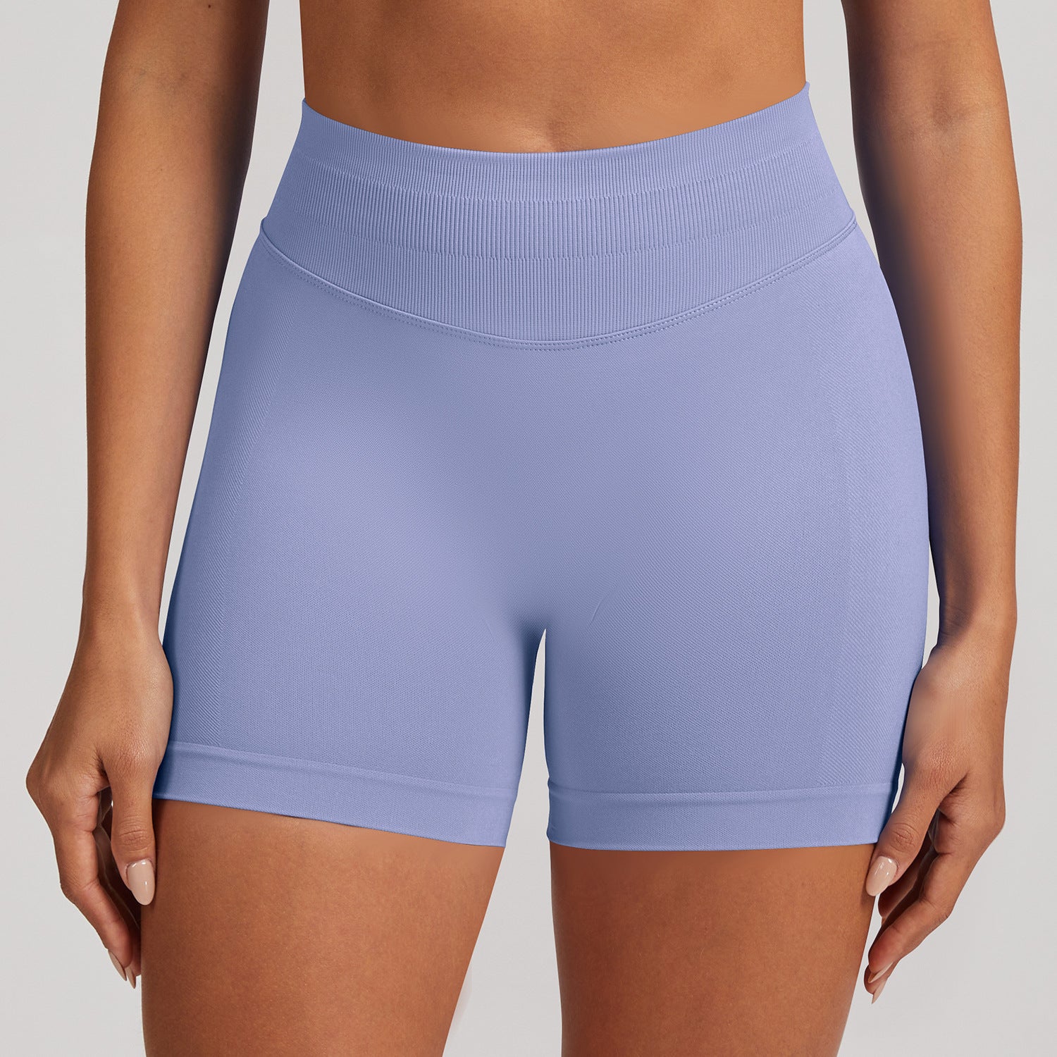 Seamless Butt-Lifting Yoga Shorts High Elastic Sports Fitness Shorts