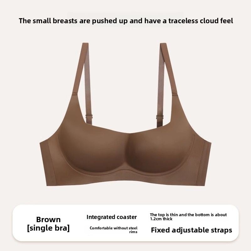 Seamless cloud-like nude bra