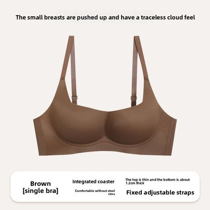 Seamless cloud-like nude bra
