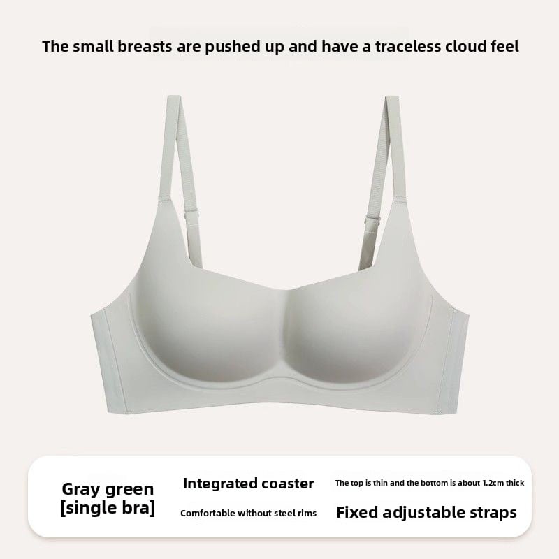 Seamless cloud-like nude bra