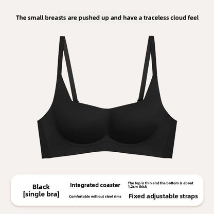Seamless cloud-like nude bra