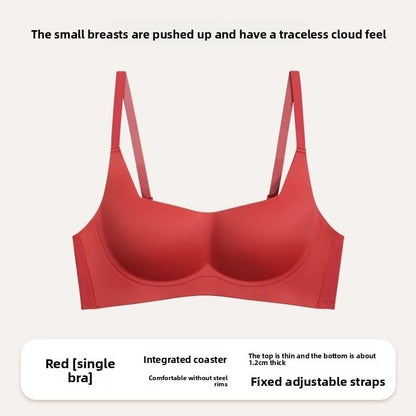Seamless cloud-like nude bra