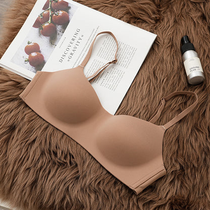 Seamless Comfort Push-Up Non-Wired Bra for Women