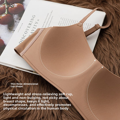 Seamless Comfort Push-Up Non-Wired Bra for Women