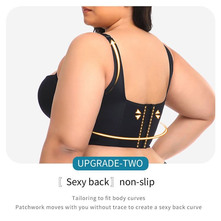 Seamless cup vest for slimming and body shaping