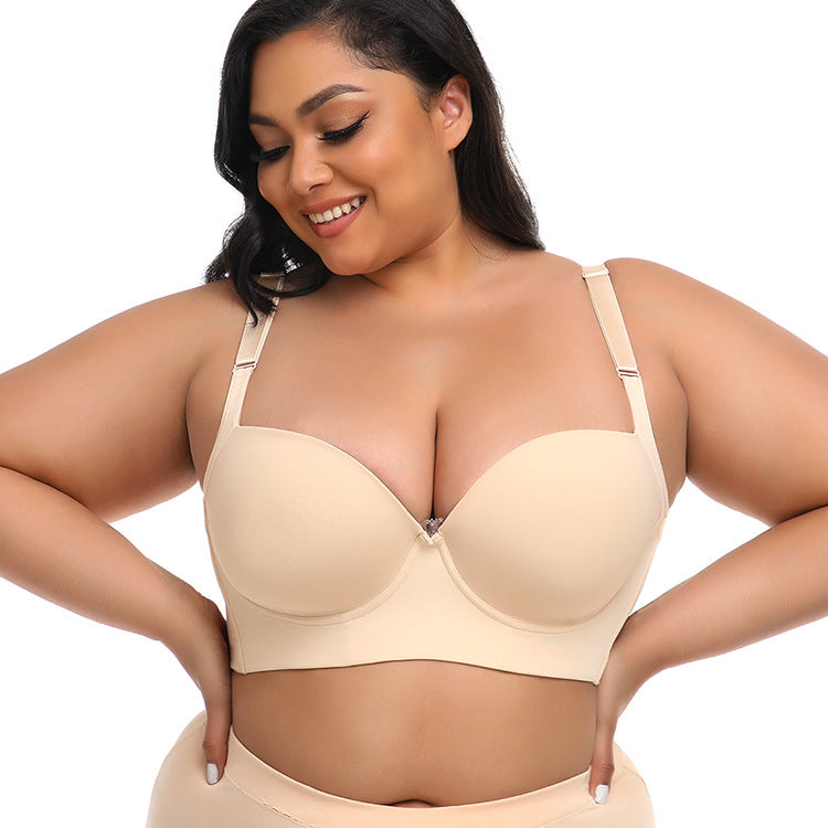 Seamless cup vest for slimming and body shaping