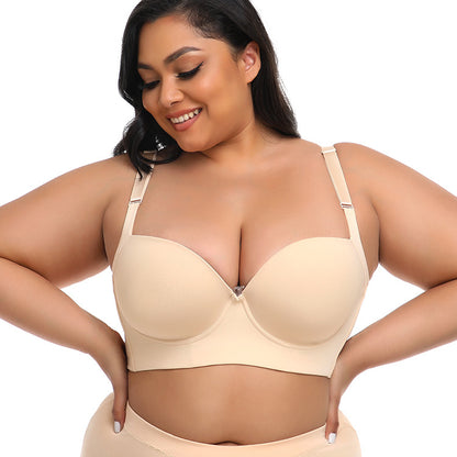 Seamless cup vest for slimming and body shaping