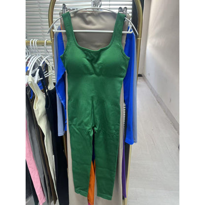 Seamless Elastic Fitness Jumpsuit