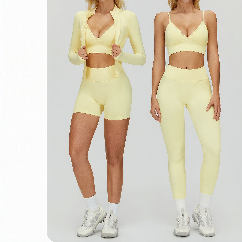 Seamless Fitted Yoga Set