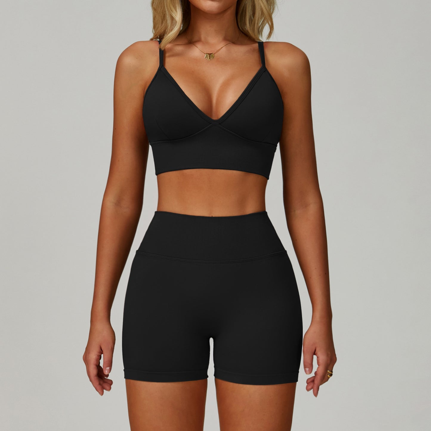 Seamless Fitted Yoga Set