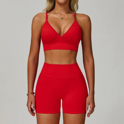 Seamless Fitted Yoga Set