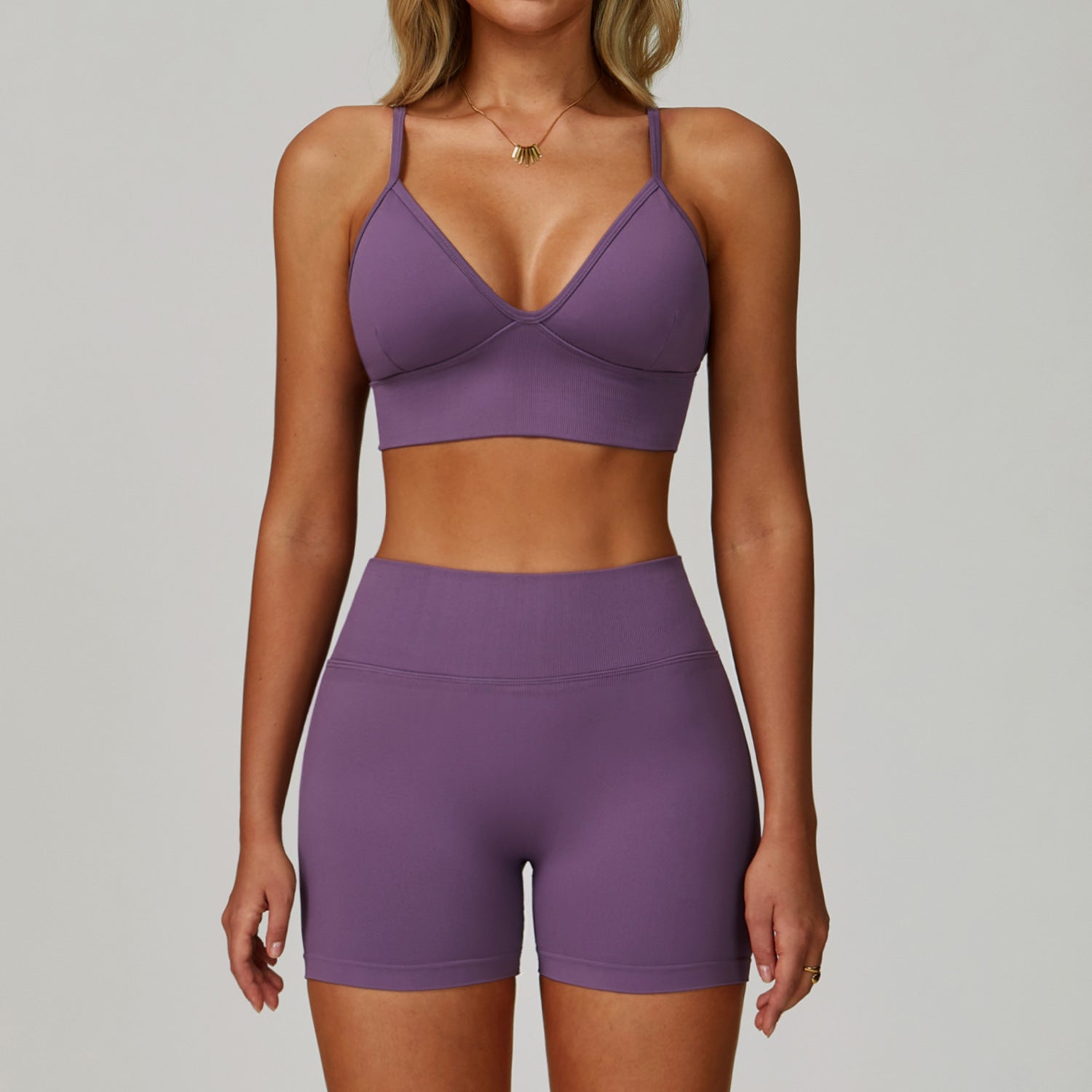 Seamless Fitted Yoga Set