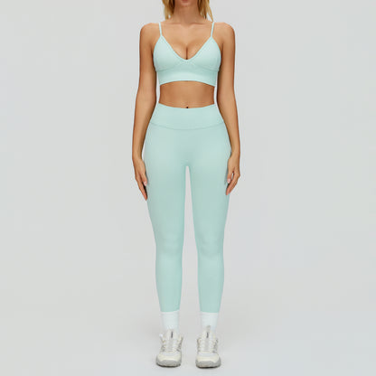 Seamless Fitted Yoga Set
