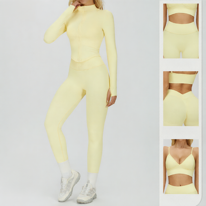 Seamless Fitted Yoga Set
