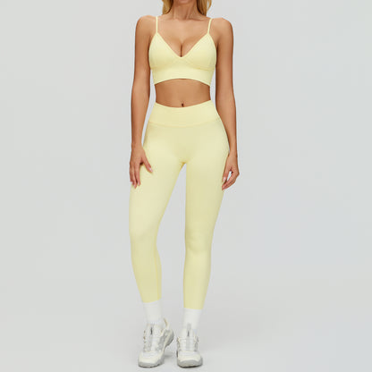 Seamless Fitted Yoga Set