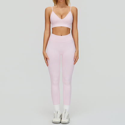 Seamless Fitted Yoga Set