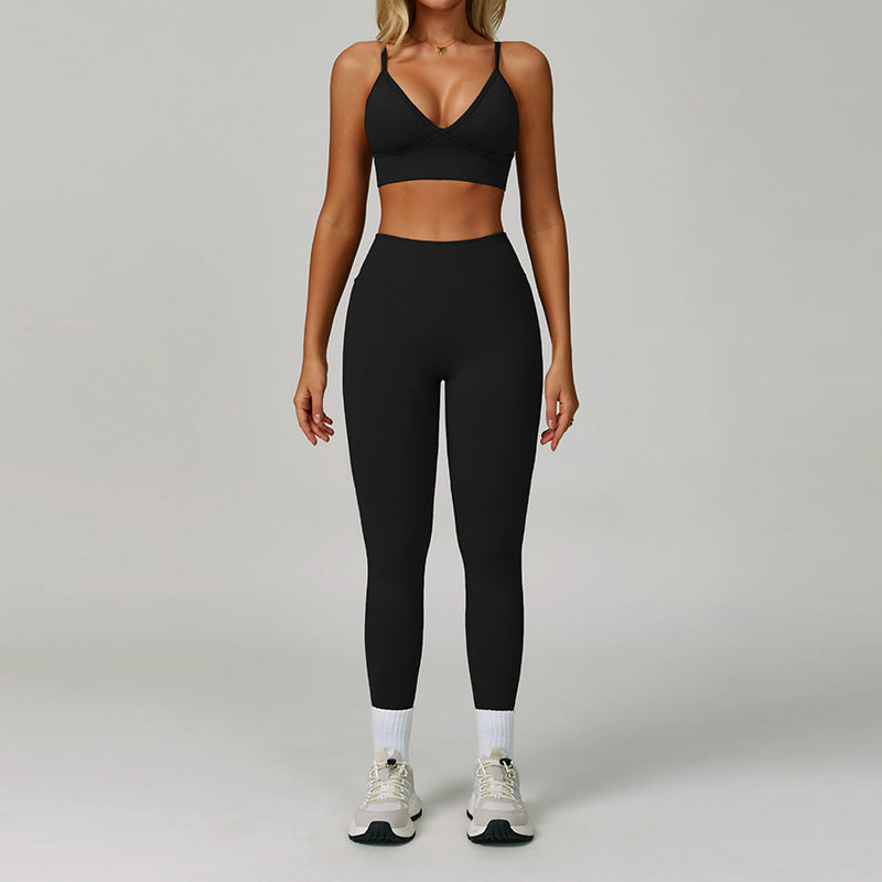 Seamless Fitted Yoga Set