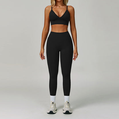 Seamless Fitted Yoga Set