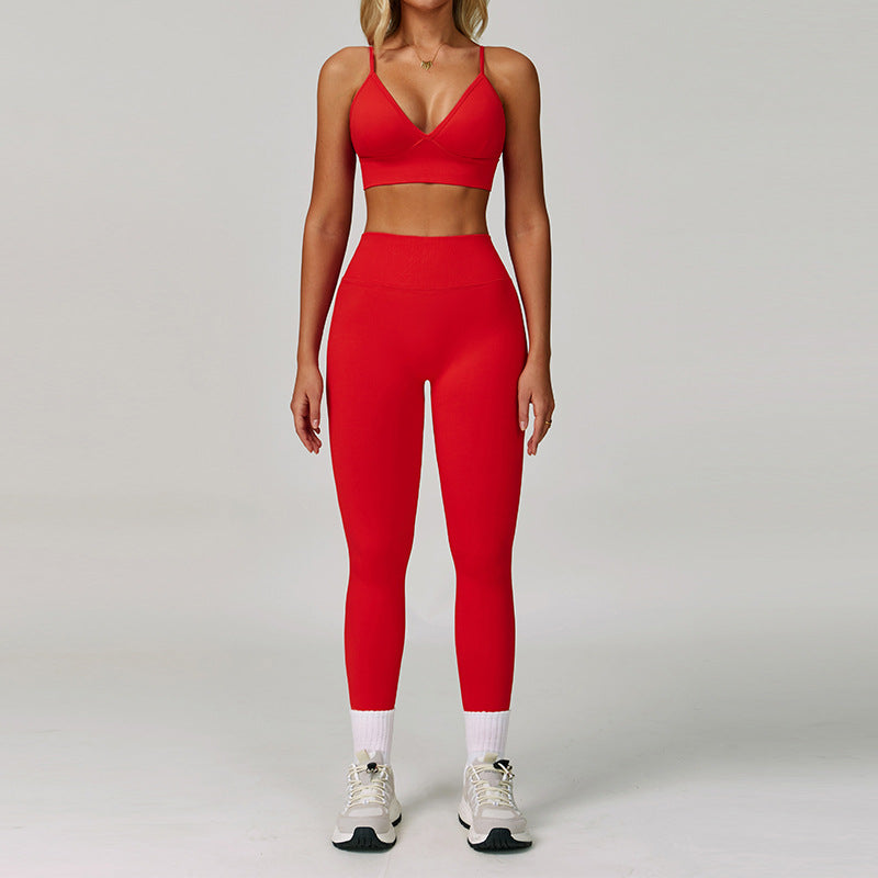Seamless Fitted Yoga Set