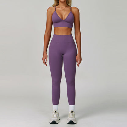 Seamless Fitted Yoga Set