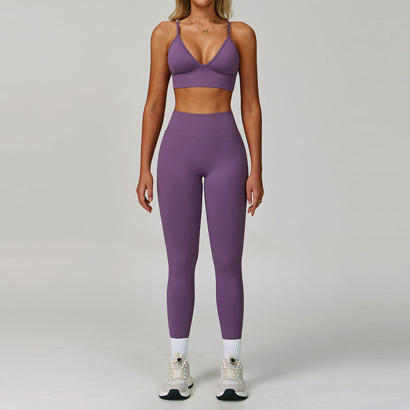 Seamless Fitted Yoga Set