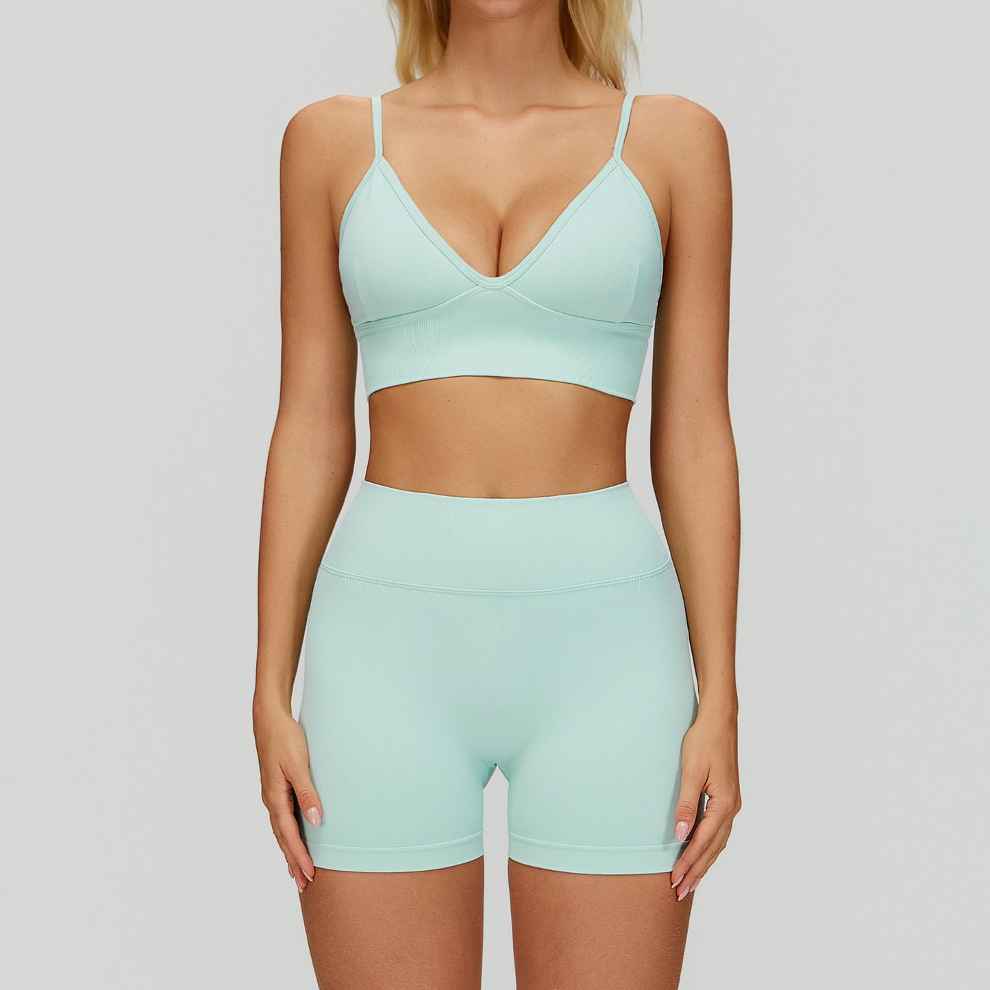 Seamless Fitted Yoga Set