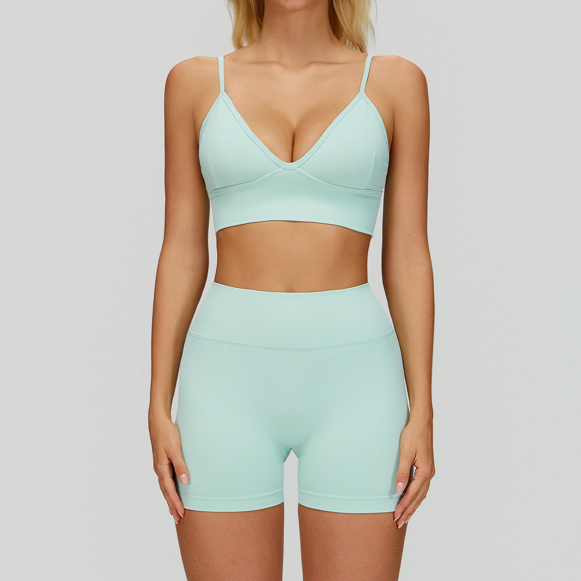 Seamless Fitted Yoga Set