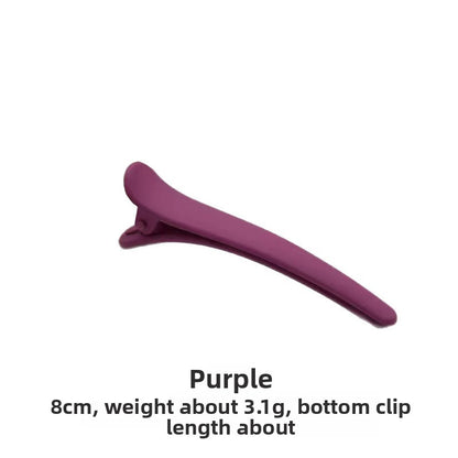 Seamless Frosted Duckbill Hair Clips