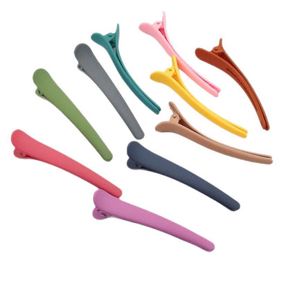 Seamless Frosted Duckbill Hair Clips