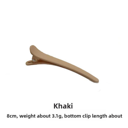 Seamless Frosted Duckbill Hair Clips