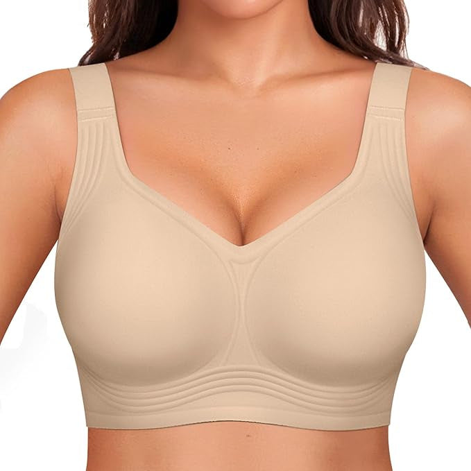 Seamless Full Coverage Wireless Bra