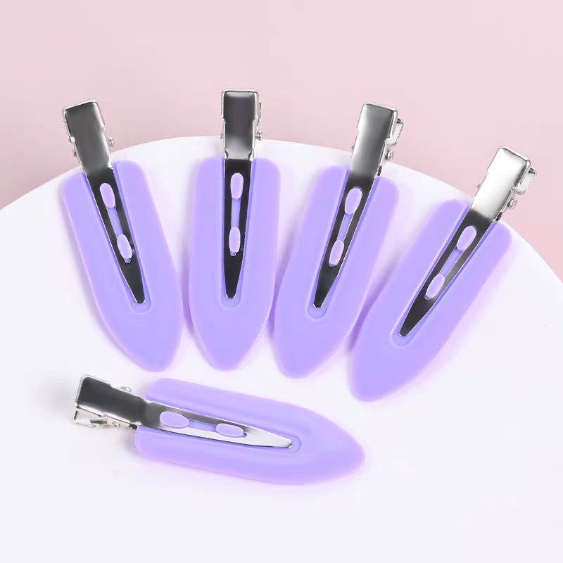 Seamless Hair Clips Solid Color Bangs Side Clips