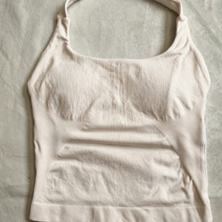 Seamless High Elastic Fitness Vest with Chest Pad