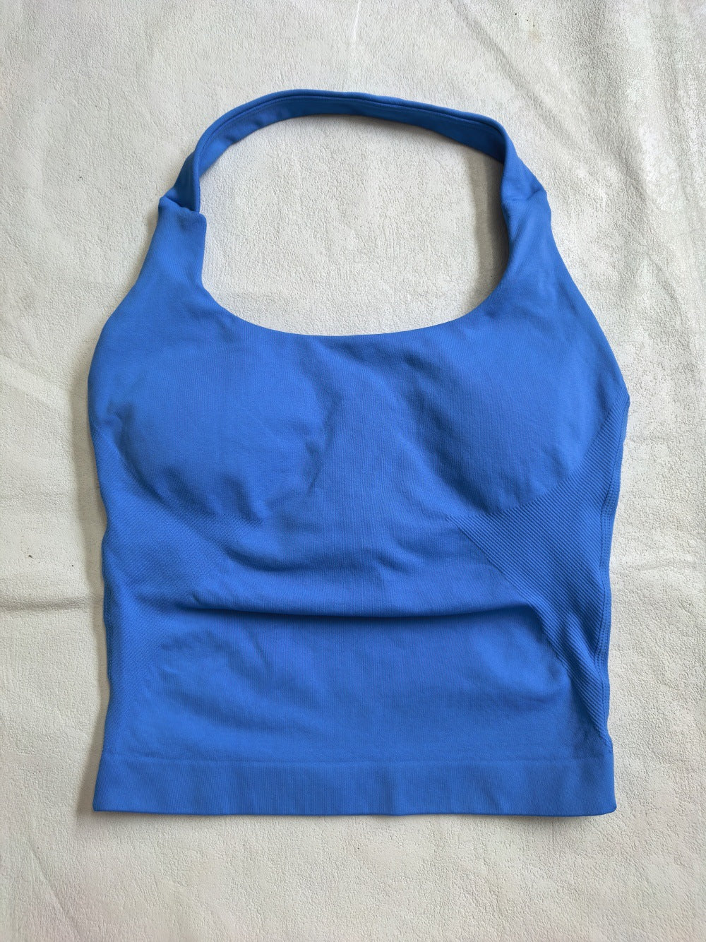 Seamless High Elastic Fitness Vest with Chest Pad