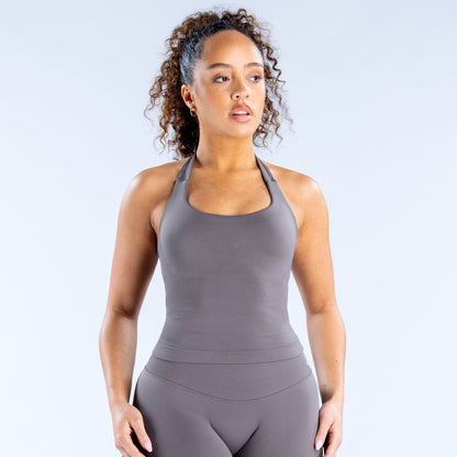 Seamless High Elastic Fitness Vest with Chest Pad