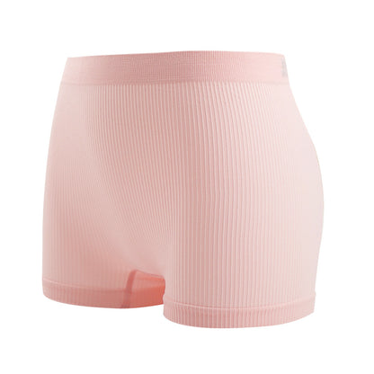 Seamless High Waist Ribbed Boxer Briefs