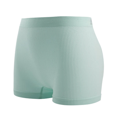Seamless High Waist Ribbed Boxer Briefs