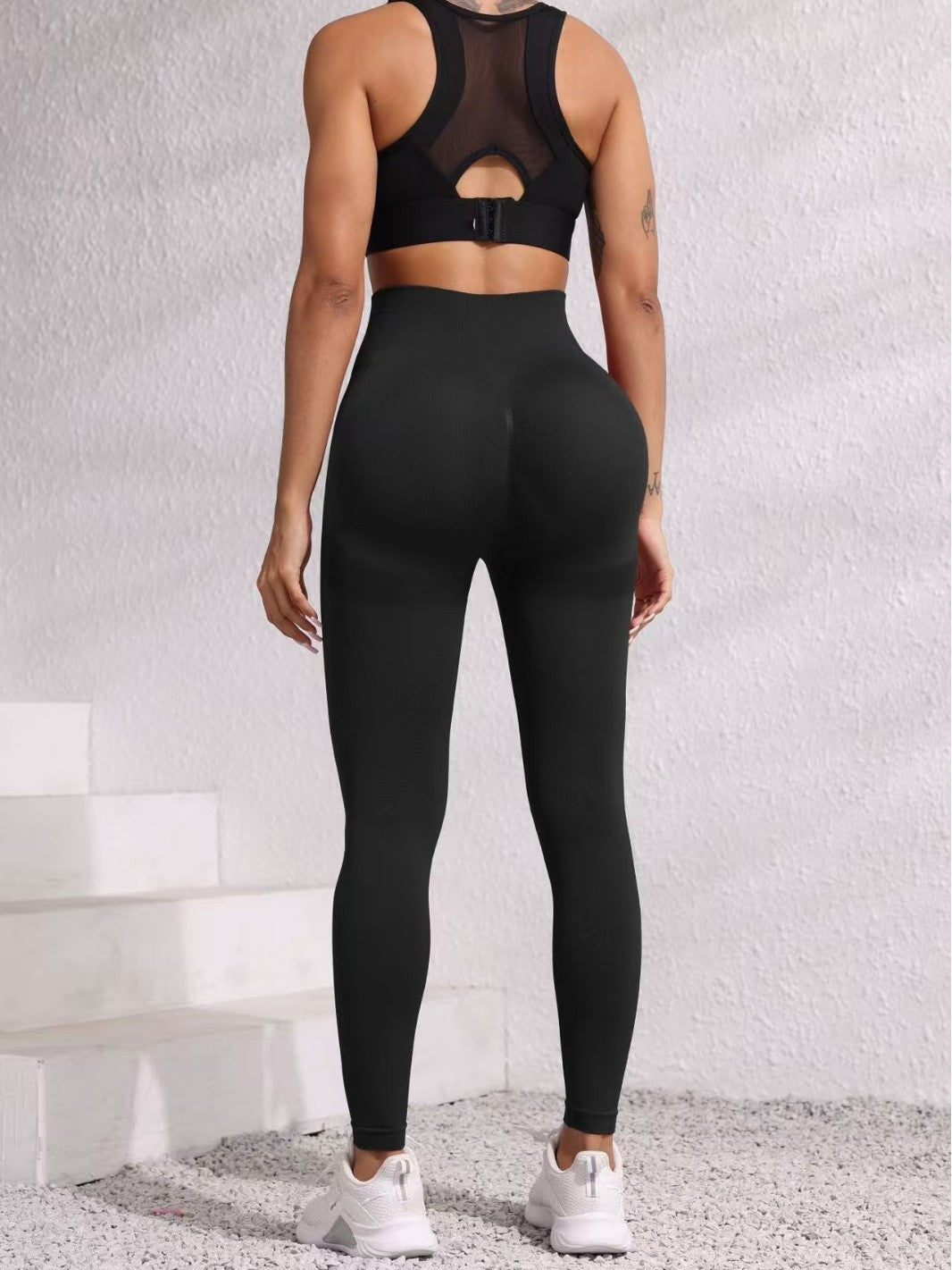 Seamless High-Waist Tummy Control Yoga Pants
