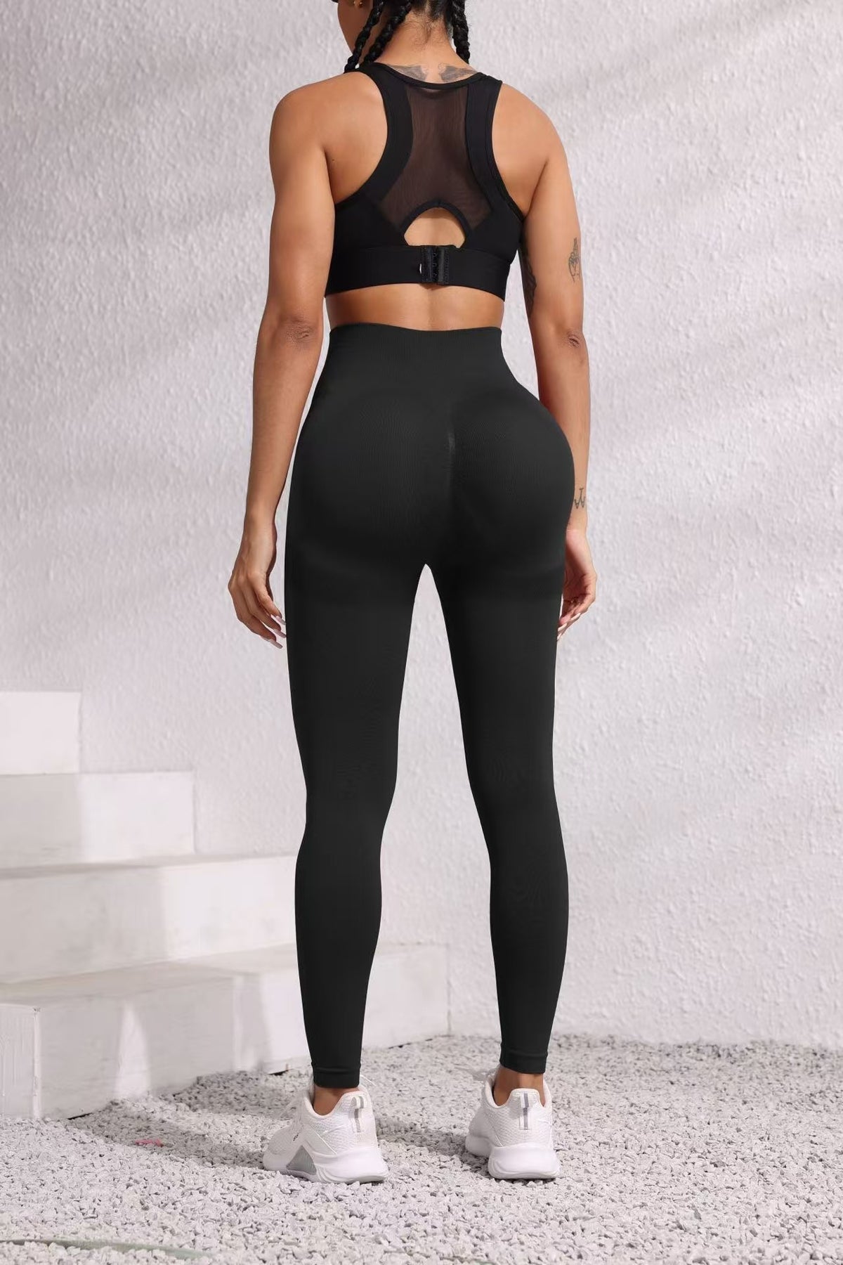 Seamless High-Waist Tummy Control Yoga Pants