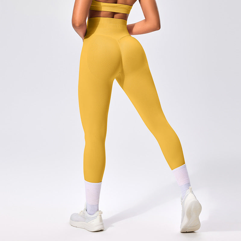 Seamless High Waist Yoga Fitness Pants
