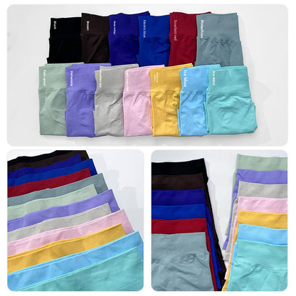 Seamless High Waist Yoga Fitness Pants