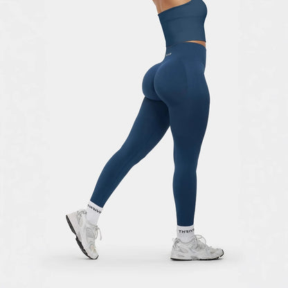 Seamless High-Waist Yoga Fitness Pants