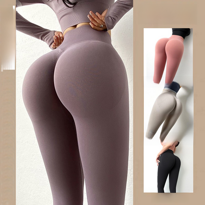Seamless High-Waist Yoga Pants for Women