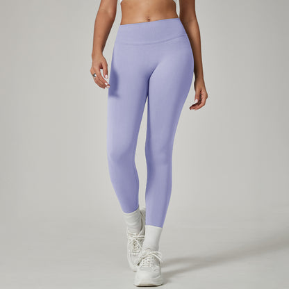 Seamless high-waist yoga pants