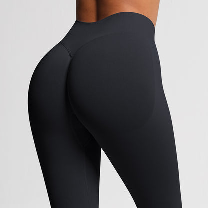 Seamless High-Waist Yoga Running Fitness Pants